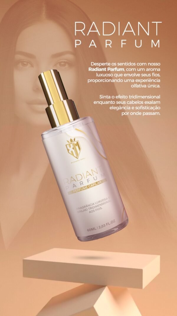 PERFUME CAPILAR RADIANT PARFUM 60ML - Imagem 2
